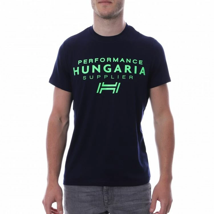 Offres 😍 HUNGARIA T-shirt Bleu Marine Homme Hungaria Performance Supplier 🌟 3 Offres 😍 HUNGARIA T-shirt Bleu Marine Homme Hungaria Performance Supplier 🌟