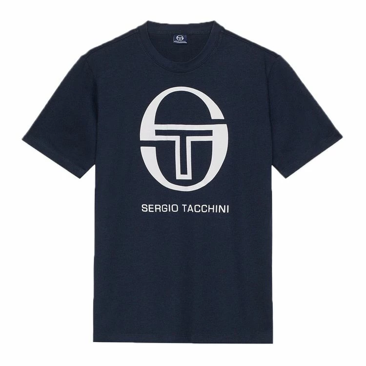 Grosses soldes ✔️ SERGIO TACCHINI T-shirt Marine/Blanc Homme Sergio Tacchini Iberis 🧨 3 Grosses soldes ✔️ SERGIO TACCHINI T-shirt Marine/Blanc Homme Sergio Tacchini Iberis 🧨