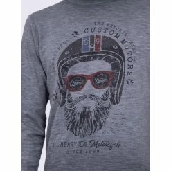 Remise 🛒 Ritchie T-shirt Manches Longues Col Rond Pur Coton Jumapal 🛒 -Nasa - magasin unnamed file 575