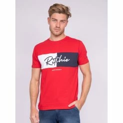 Le moins cher 🎉 Ritchie T-shirt Col Rond Pur Coton Noware 🥰 -Nasa - magasin unnamed file 585