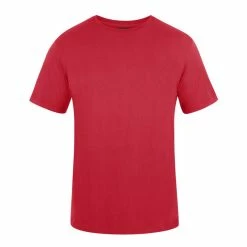 Acheter ❤️ CANTERBURY T-Shirt Rouge Homme Canterbury Team Plain Tee 🔥