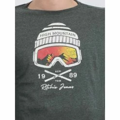 Le moins cher 🧨 Ritchie T-shirt Manches Longues Col Rond Pur Coton Jamala ❤️ -Nasa - magasin unnamed file 657