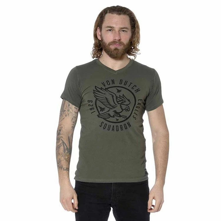 Meilleure vente 😀 VONDUTCH T-shirt Homme Col Rond Squadron 😉 3 Meilleure vente 😀 VONDUTCH T-shirt Homme Col Rond Squadron 😉