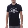 Top 10 ⭐ HUNGARIA TEE 👕 SHIRT Marine HOMME HUNGARIA LEGEND V NECK 🔔