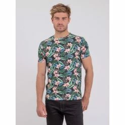 De gros 👍 Ritchie T-shirt Manches Courtes Col Rond Pur Coton Nibolta 🔥 -Nasa - magasin unnamed file 767