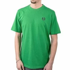 Vente flash ⌛ SERGIO TACCHINI T-shirt Vert Homme Sergio Tacchini SS20 🛒