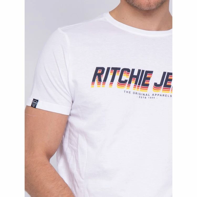 Offres ⭐ Ritchie T-shirt Col Rond Pur Coton Nohan 😍 5 Offres ⭐ Ritchie T-shirt Col Rond Pur Coton Nohan 😍 – Image 3