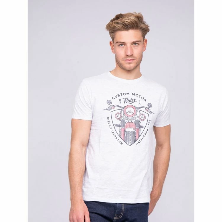 Coupon 🥰 Ritchie T-shirt Col Rond Pur Coton Nerlin ❤️ 6 Coupon 🥰 Ritchie T-shirt Col Rond Pur Coton Nerlin ❤️ – Image 4