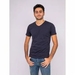 Promo 😍 Ritchie T-shirt Col V Pur Coton Organique Wetherby 😍 -Nasa - magasin unnamed file 935