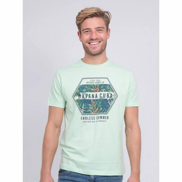 Budget ✔️ Ritchie T-shirt Col Rond Pur Coton Nibou 😉 6 Budget ✔️ Ritchie T-shirt Col Rond Pur Coton Nibou 😉 – Image 4