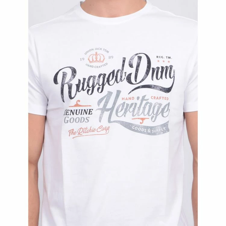 Top 10 😍 Ritchie T-shirt Col Rond Pur Coton Niloman 😀 5 Top 10 😍 Ritchie T-shirt Col Rond Pur Coton Niloman 😀 – Image 3