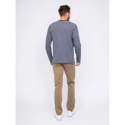 Meilleur prix 👍 Ritchie T-shirt Manches Longues Col Rond Pur Coton Jesbac ⌛ -Nasa - magasin unnamed file 962