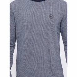 Meilleur prix 👍 Ritchie T-shirt Manches Longues Col Rond Pur Coton Jesbac ⌛ -Nasa - magasin unnamed file 963