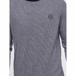 Meilleur prix 👍 Ritchie T-shirt Manches Longues Col Rond Pur Coton Jesbac ⌛ -Nasa - magasin unnamed file 966