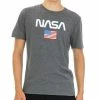 Bon marché 👍 NASA T-Shirt Gris Homme Nasa 40T 🥰 -Nasa - magasin unnamed file 975